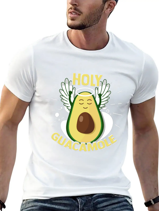 Avocado T Shirt Vegan Avocado Diet Pregnant Keto Breathable Soft Cotton T-Shirt – Timeless Casual Look