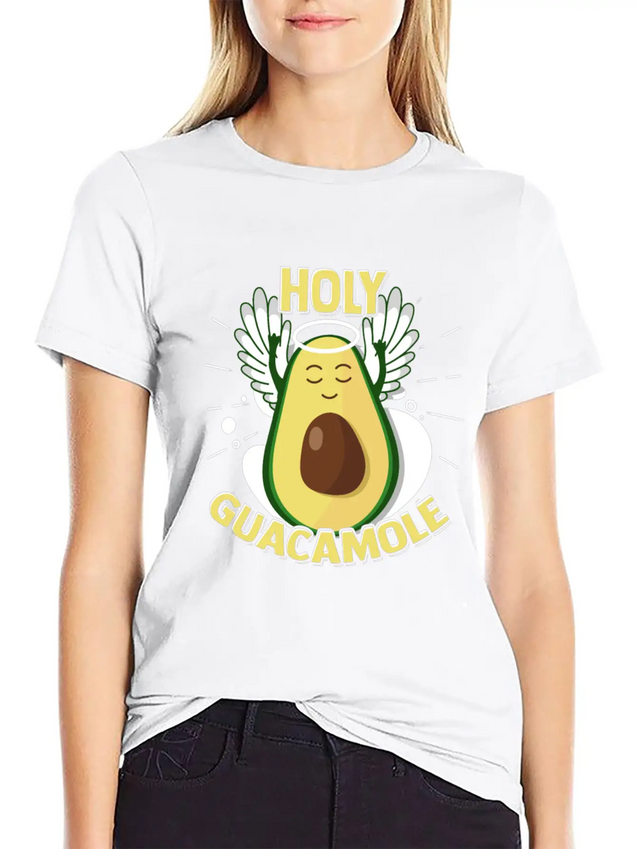 Avocado T Shirt Vegan Avocado Diet Pregnant Keto Breathable Soft Cotton T-Shirt – Timeless Casual Look
