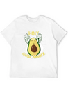 Avocado T Shirt Vegan Avocado Diet Pregnant Keto Breathable Soft Cotton T-Shirt – Timeless Casual Look