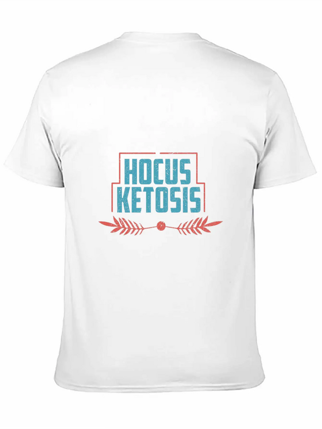 Hocus Ketosis - Keto Diet Breathable Soft Cotton T-Shirt – Timeless Casual Look