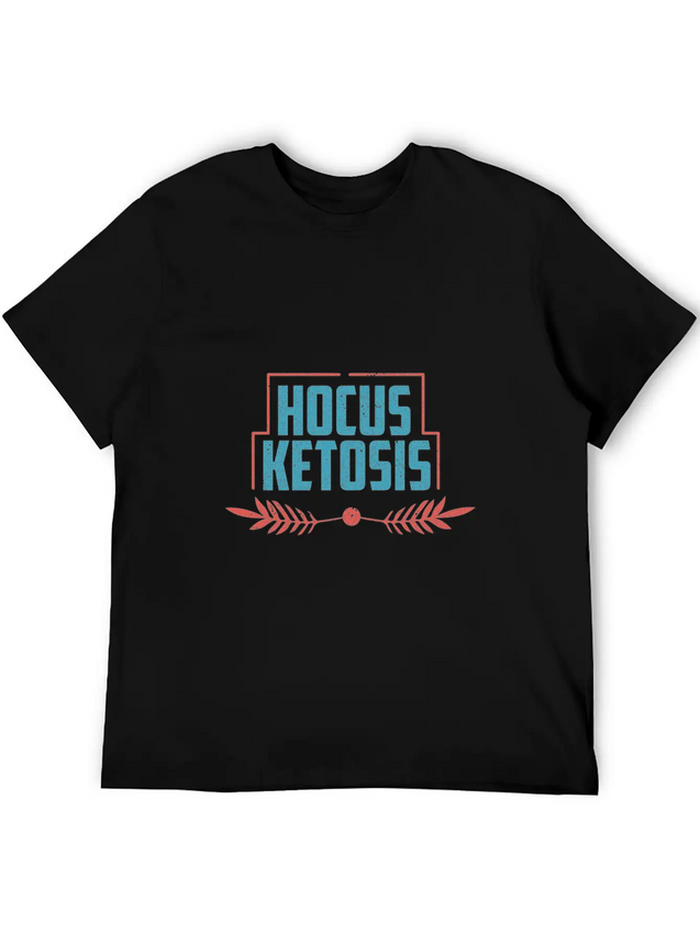 Hocus Ketosis - Keto Diet Breathable Soft Cotton T-Shirt – Timeless Casual Look
