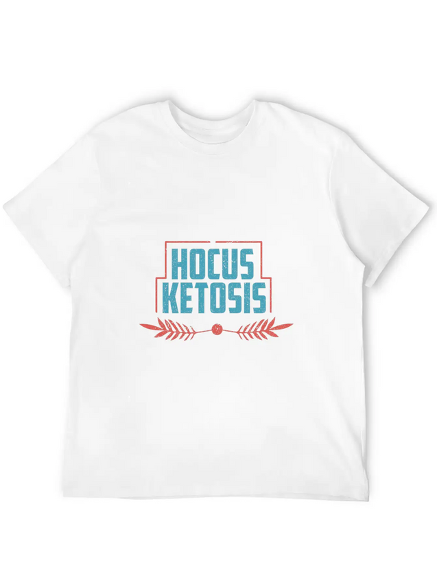 Hocus Ketosis - Keto Diet Breathable Soft Cotton T-Shirt – Timeless Casual Look