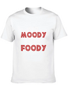 If I'm Moody Give Me Foody Funny T Shirt Classic Fit Graphic Tee For Daily Comfort – Unisex Cotton Shirt