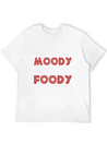 If I'm Moody Give Me Foody Funny T Shirt Classic Fit Graphic Tee For Daily Comfort – Unisex Cotton Shirt