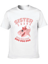 Sister Shark Doo Doo Song Sharks Shark Gift Classic Fit Graphic Tee For Daily Comfort – Unisex Cotton Shirt